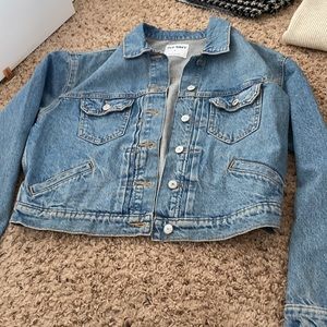 Old Navy Denim Crop Jacket Women’s Medium
